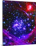 The Arches star cluster deep inside the hub of our Milky Way Galaxy