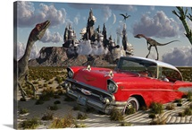 The possibility of different dimensions through time travel