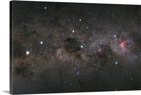 The Southern Cross and the Pointers in the Milky Way