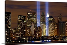 The Tribute in Light memorial