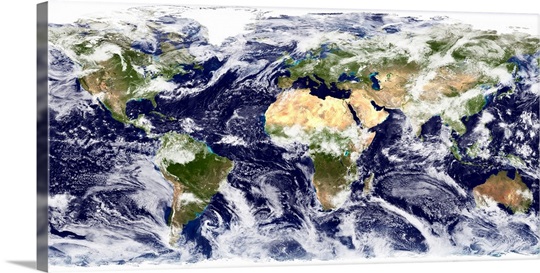 Truecolor image of the entire Earth
