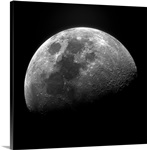 Waxing gibbous moon