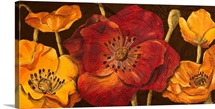 Dazzling Poppies I