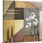 Orchids and Shapes I