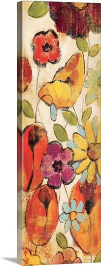 Floral Sketches on Linen II