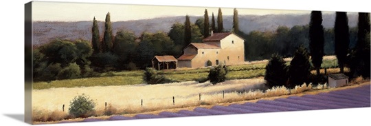 Lavender Fields Panel II