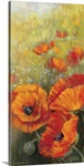 Orange Poppy Panel