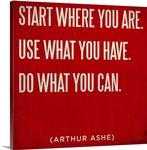 Start where you are