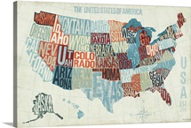 USA Modern Blue