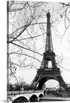 Eiffel Tower Along The Seine River