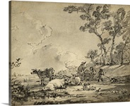 Pastoral Etching II