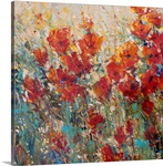 Red Poppy Field I