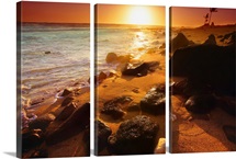 Rocky Shoreline, Hawaii, Usa