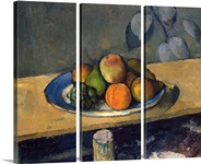 Apples, Pears and Grapes, c.1879 (oil on canvas)