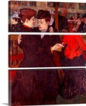At the Moulin Rouge: The Two Waltzers, 1892 (board)