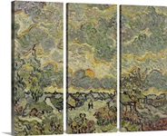 Autumn landscape, 1890 (oil on canvas)