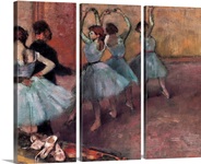 Blue Dancers, c.1882 (oil on canvas)