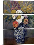 Dahlias, c.1873 (oil on canvas)