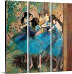 Dancers in blue, 1890 (oil on canvas)
