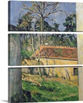 Farmyard at Auvers, c.1879 80 (oil on canvas)