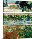 Garden in Bloom, Arles, 1888 (oil on canvas)