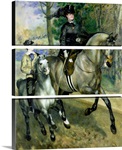 Horsewoman in the Bois de Boulogne, 1873 (oil on canvas)