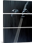 In a Groove (oil on canvas)