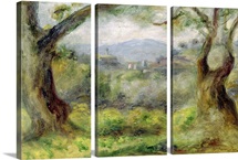 Landscape at Les Collettes, 1910 (oil on canvas)
