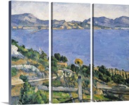 LEstaque, View of the Bay of Marseilles, c.1878 79 (oil on canvas)