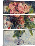 Moss Roses, c.1890 (oil on canvas)