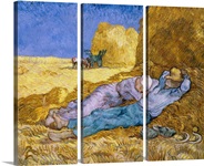 Noon, or The Siesta, after Millet, 1890 (oil on canvas)