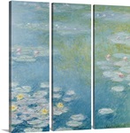 Nympheas at Giverny, 1908 (oil on canvas)