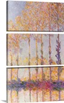 Poplars on the Banks of the Epte, 1891 (oil on canvas)