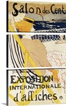 Poster advertising the Exposition Internationale dAffiches, Paris, c.1896 (colour litho)