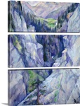 Ravine at Pians, 1921 (oil on canvas)