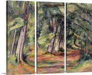 Sous bois (pres du Jas de Bouffan) 1890 94 (oil on canvas)