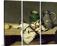 Still Life with a Kettle, c.1869 (oil on canvas)