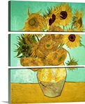 Sunflowers, 1888 (oil on canvas)