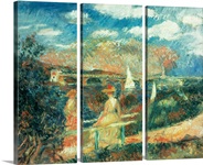 The banks of the Seine at Argenteuil, 1880
