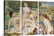 The Bathers, 1887 (oil on canvas)
