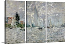 The Boats, or Regatta at Argenteuil, c.1874 (oil on canvas)