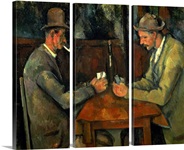 The Card Players, 1890 95 (oil on canvas)