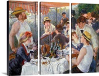 The Luncheon of the Boating Party, 1881 (oil on canvas)