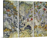 The ravine of the Peyroulets, 1889 (oil on canvas)