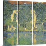 The Schloss Kammer on the Attersee III, 1910 (oil on canvas)