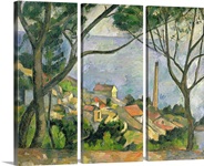 The Sea at lEstaque, 1878 (oil on canvas)