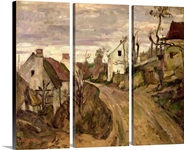 The Village Road, Auvers, c.1872 73 (oil on canvas)