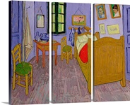 Van Goghs Bedroom at Arles, 1889 (oil on canvas)