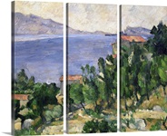 View of Mount Marseilleveyre and the Isle of Maire, c.1882 85 (oil on canvas)