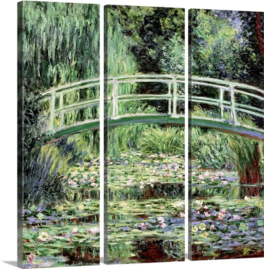 White Waterlilies, 1899 (oil on canvas)